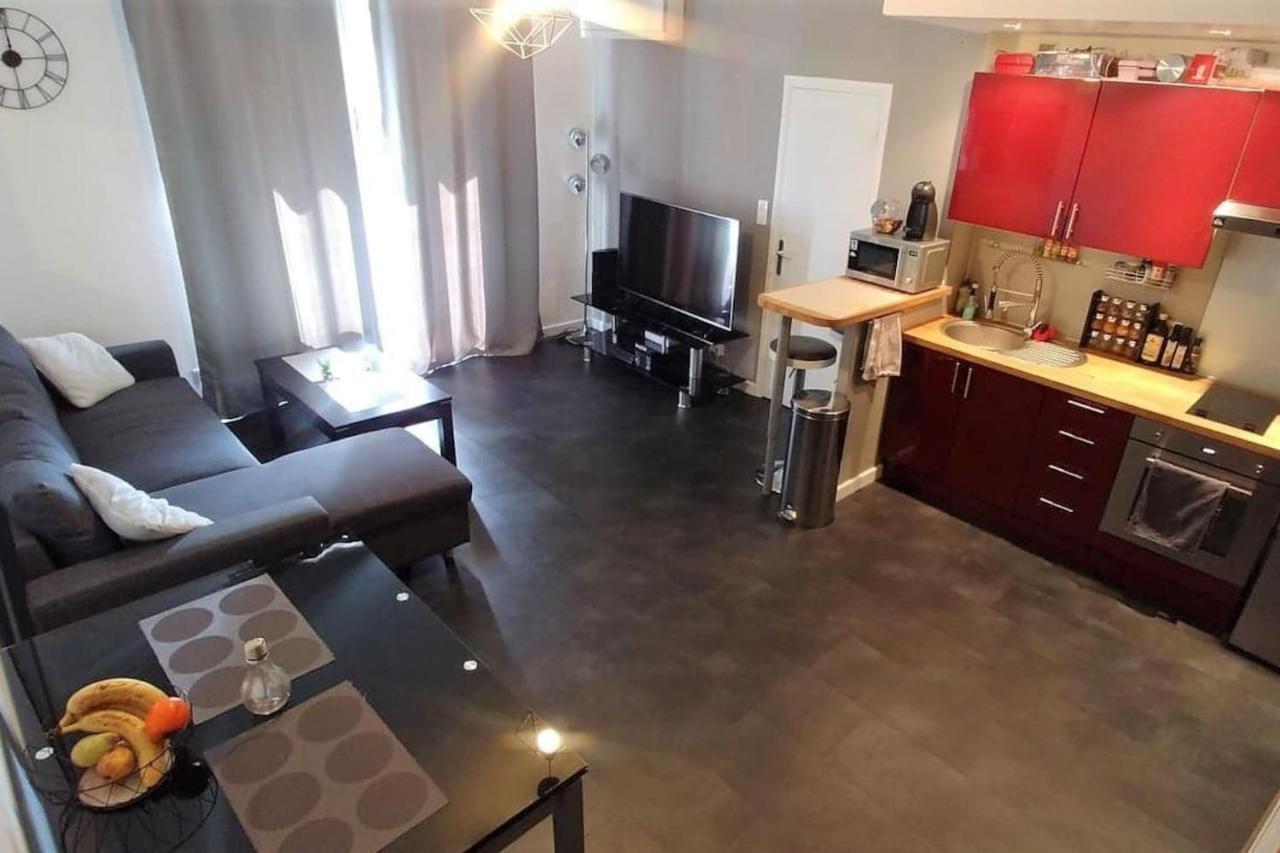 卢贝新城Charmant Studio Proche De Nice A 300M Des Plages公寓 外观 照片